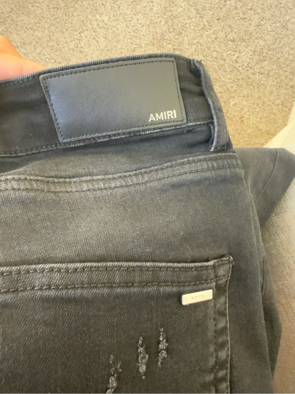 AMIRI Black Slim Men’s Jeans
